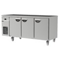 BÀN ĐÔNG INOX 3 CÁNH INVERTER SANDEN INTERCOOL 510 LÍT SCF3-1800I (QUẠT GIÓ)