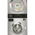 Máy giặt sấy chồng tầng bỏ xu 13kg dùng điện Cleantech SXTH-130FDT
