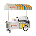 Xe đẩy tủ trưng bày kem Easybest GELATO CART 10