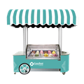 Xe đẩy tủ trưng bày kem Easybest ICE CART sunny12