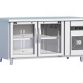 Bàn mát quạt gió 2 cánh kính Kusami KSR-2MK1560