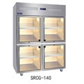 Tủ mát 4 cánh kính Hisakage SRVG-140