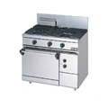 Bếp âu 2 họng kèm lò nướng dùng gas Maruzen RGR-0962D 
