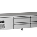 Bàn mát 4 ngăn kéo inox Klaus KBU-2.1-4