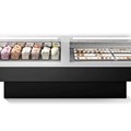 Tủ trưng bày Gelato Pastry Chocolate ISA Oneshow 120+120 L 2360 x D 740 x H 960