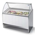 Tủ trưng bày và bảo quản gelato ISA Bermuda LX 10 (L1340 x D799 x H1343)