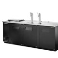 Tủ làm lạnh bia có vòi rót trực tiếp Club Top có cửa xoay chắc chắn TRUE TDD-4CT-HC