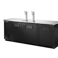 Tủ làm lạnh bia có vòi rót trực tiếp cửa xoay chắc chắn TRUE TDD-4-HC