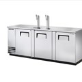 Tủ làm lạnh bia có vòi rót trực tiếp bằng thép không gỉ có cửa xoay chắc chắn TRUE TDD-4-S-HC
