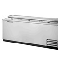 Tủ làm mát chai ngang bằng thép không gỉ có nắp trượt chắc chắn TRUE TD-80-30-S-HC