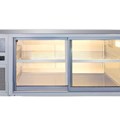 Tủ mát treo tường cửa trượt 2 cánh kính Hisakage CW-120