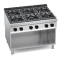Bếp Âu 6 họng gas có tủ dưới Bertos G9F6M