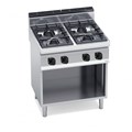 Bếp Âu 4 Họng Dùng Gas Có Tủ Dưới Bertos G7F4MP