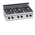 Bếp Âu 6 Họng Dùng Gas Bertos G7F6BP 