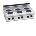 Bếp Điện 6 Vùng Nấu Tròn Bertos E7P6B