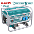 Máy Phát Điện Chạy Xăng 3Kw Total TP130005