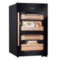 Tủ Bảo Quản Xì Gà Có Khóa Vân Tay 500 Điếu Vinocave 120AH