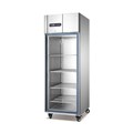 Tủ Đông Đứng 1 Cánh Kính Meichu GN550BTG