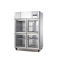 Tủ Mát 4 Cánh Kính Meichu GN1.2TNG4/S