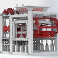 Máy Sản Xuất Gạch Không Nung QT12-15F Công Nghệ Đức Tiêu Chuẩn Châu Âu
