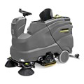 Máy chà sàn ngồi lái nhỏ gọn dùng pin Karcher B 150 R + R 75