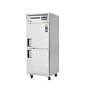Tủ đông mát đứng 2 cánh inox Everestref B074-2RFOS-E
