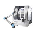 Robot cộng tác Universal Robot UR10e tích hợp máy CNC 3 trục Sodick