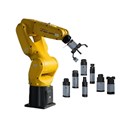 Bộ kẹp xoay và tải trọng 7kg của robot công nghiệp DH, tầm với 900mm, cánh tay robot FANUC LR Mate 200iD/7L LR Mate 200iD/14L