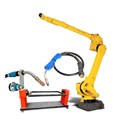 Robot hàn điểm hồ quang, cánh tay robot công nghiệp, bộ định vị hàn 6 trục cho robot M-710ic/12L