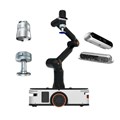 Bộ sản phẩm hoàn toàn mới gồm camera đo độ sâu Intel D457 D456 D455 và cánh tay robot cộng tác Kassow Edge Edition KR1805 với bộ kẹp Onrobot