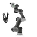 Robot cộng tác TM7S với bộ kẹp OnRobot RobotiQ, có khả năng đóng gói và xếp dỡ hàng hóa