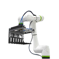 Robot hàn cộng tác Fanuc CRX Series xử lý và di chuyển cộng tác 6 trục, Robot cộng tác xếp dỡ pallet