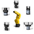Robot gắp và đặt nhỏ gọn Fanuc LR Mate 200iD, tải trọng 7kg, tầm với 717mm, xử lý nhanh các vật nhỏ nhờ bộ kẹp DH