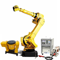 Robot hàn tích hợp máy hàn MIG/MAG và bộ định vị mối hàn kiểu O dùng để hàn thép và sắt Fanuc M-710ic/50