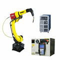 Trạm hàn hồ quang tích hợp máy hàn hồ quang dùng cho hàn thép không gỉ Fanuc ARC Mate 100iD