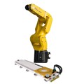 Cánh tay robot 6 trục Fanuc LRMate-200iD, tầm với tối đa 717mm, kèm ray dẫn hướng robot GBS