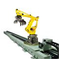 Cánh tay robot công nghiệp 5 trục Fanuc Robot M-410iB /140H với bộ kẹp robot và bộ theo dõi tuyến tính 