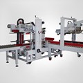 Máy dán góc gấp tự động hình chữ I EXC308+EXC310
