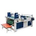 Máy dán thùng carton 1 mảng 2 line riêng biệt LWF-1500/1800