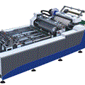 Máy dán cửa sổ hộp tốc độ cao (Dán phẳng) HL-650T