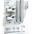 Máy in nhãn Satin 2 màu kiểu đứng MHR-1+1B