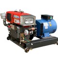 Máy Phát Điện Đầu Nổ 15Kw/380V Đông Phong D24 (gió đèn đề)