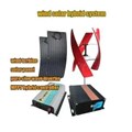 Hệ thống lai gió mặt trời 2kW 96V dạng đứng, hoạt động độc lập, sử dụng biến tần và bộ điều khiển MPPT