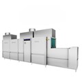 MÁY RỬA KHAY CÔNG NGHIỆP BĂNG CHUYỀN Có chức năng sấy Hansonic HDF-2003S