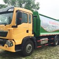 Xe cuốn ép rác Howo 22 khối TV-0520 
