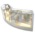 Tủ trưng bày giữ ấm bỏng ngô hình vòng cung HP-1300HA 