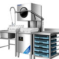 Máy rửa chén có nắp nâng CHINENG CN-8001-CY-JGS
