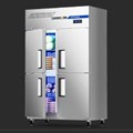 Tủ đông dạng đứng (làm mát tĩnh/làm mát bằng không khí) CN-8124-ZLSW 4M C+ 