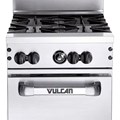 Lò nướng gas bằng thép không gỉ, rộng 24 inch, 4 bếp 24S-4B 