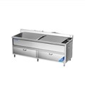 Máy rửa rau củ khử khuẩn 1 bồn 2m CHINENG CN-YSJK-QX2020D